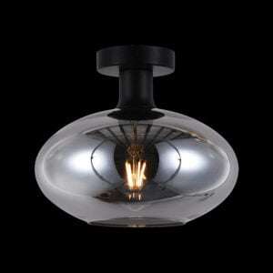 230v 60W Large Glass Orb Ceiling Light
