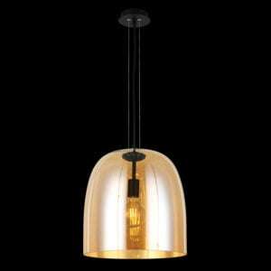 230v 40W E27 Glass Dome Pendant