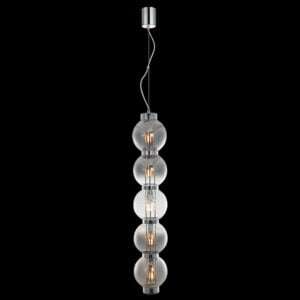 230v 40W Pearl Two-Way Glass Pendant