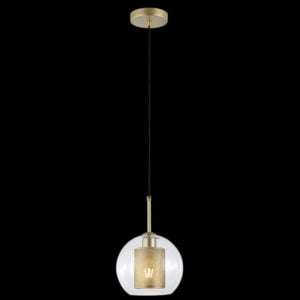 230v 40W New York 20cm Ball Glass Pendant
