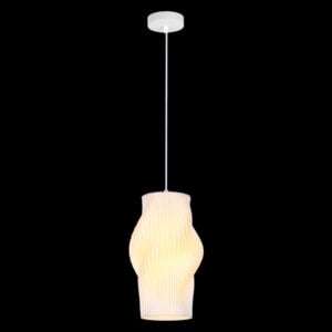 230v 6W LED E27 Dahlia 3D Printed Recycled Pendant