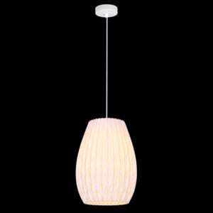 230v 6W LED E27 Orchid 3D Printed Recycled Pendant