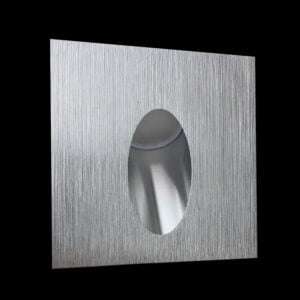 230v 1W LED SMD Square Recessed Step Light