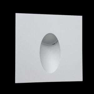 230v 1W LED SMD Square Recessed Step Light