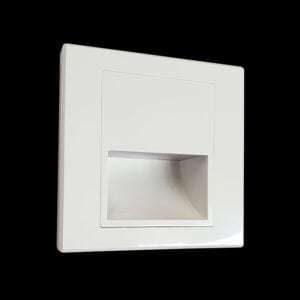 230v 1.5W LED SMD Square Recessed Step Light