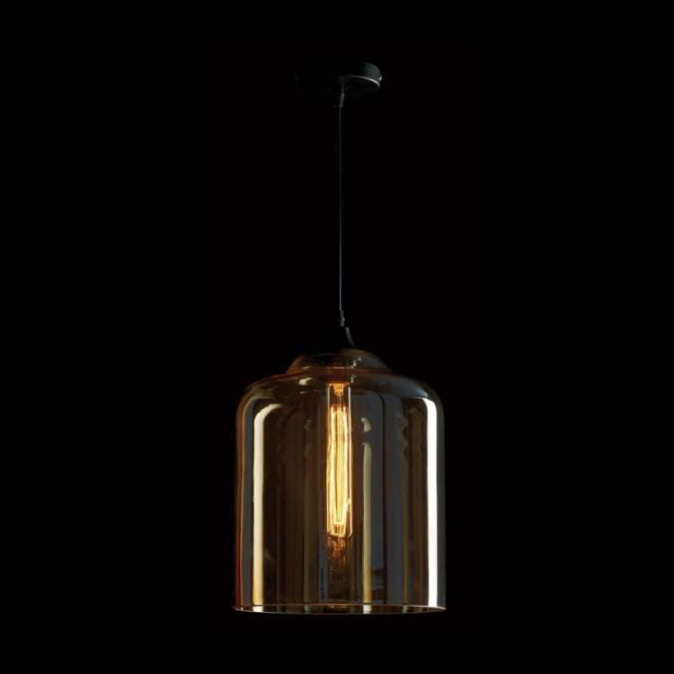 230v 60W E27 Bell Jar Glass Pendant