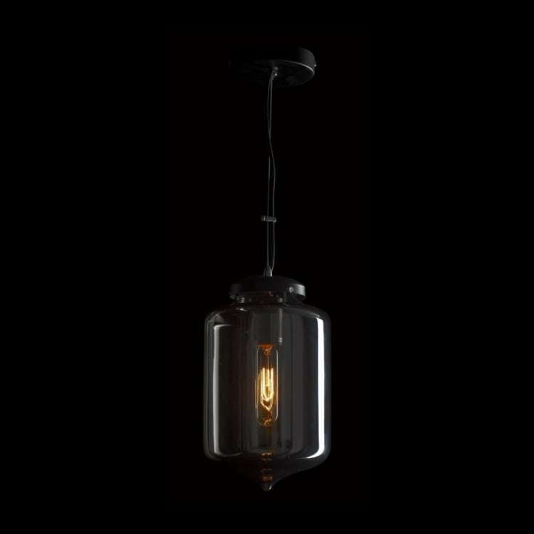 230v 60W E27 Lantern Glass Pendant