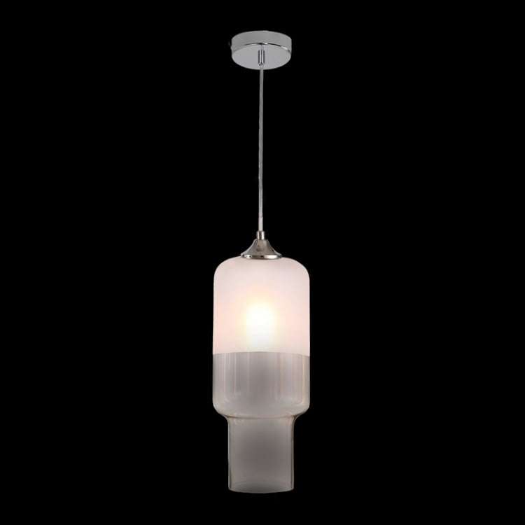 230v 60W E27 Cylinder Half Frosted Glass Pendant