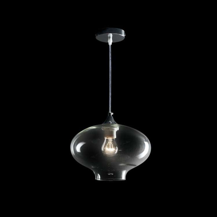 230v 60W E27 Round Vasel Glass Pendant