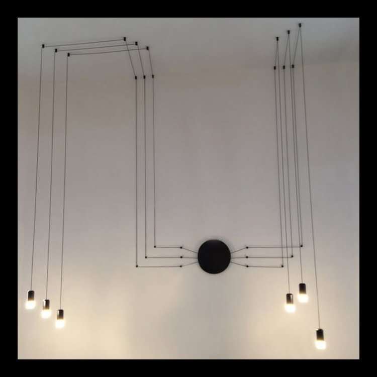 230v 3W G9 LED 6 Light Symmetrical Wires Fitting