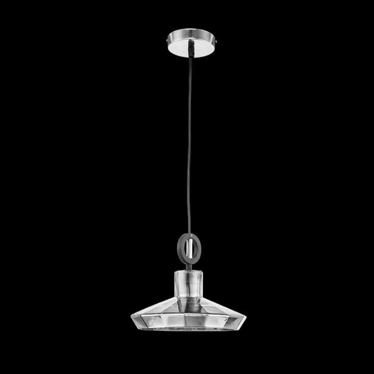 230v 60W E27 Small Diamond Cut Glass Pendant