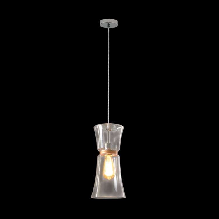 230v 40W E27 Copper Lined Glass Pendant