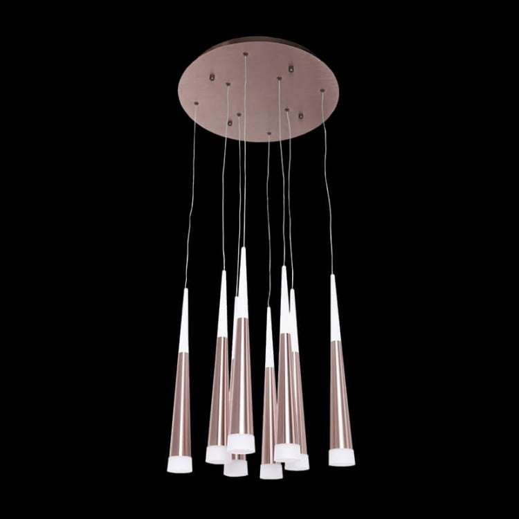 230v 40W LED SMD Round 8 Light Coffee Cone Cluster