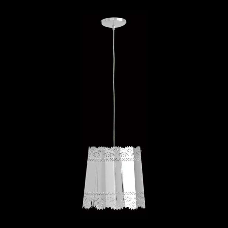 230v 40W E27 Small Lace Pendant, Chrome
