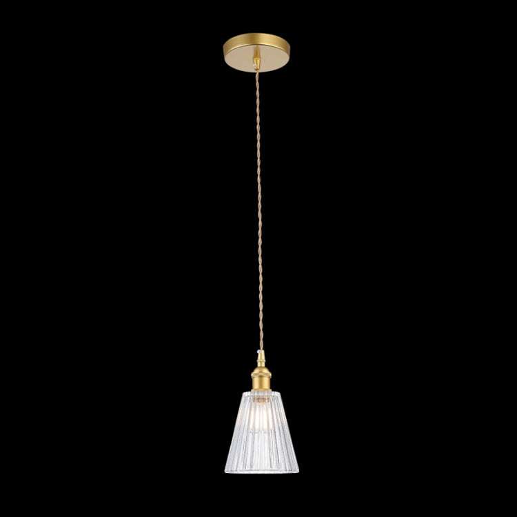 230v 40W E14 Vintage Cut Glass Pendant