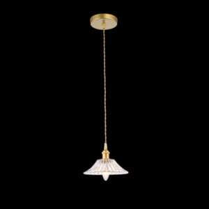 230v 40W E14 Vintage Cut Glass Pendant