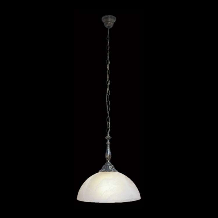 230v 60W E27 14" Glass Pendant