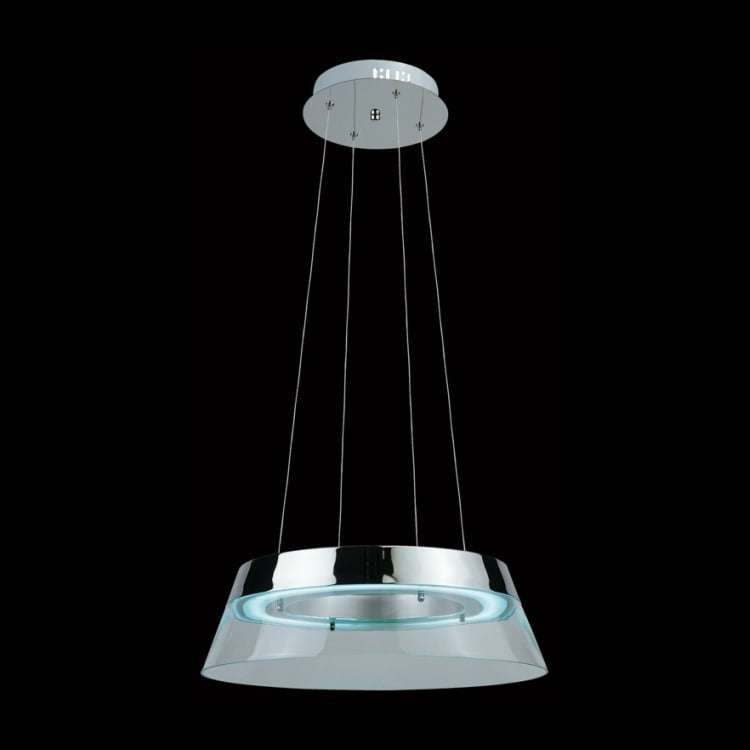 230v 55W T5 Round Glass Fluorescent Pendant