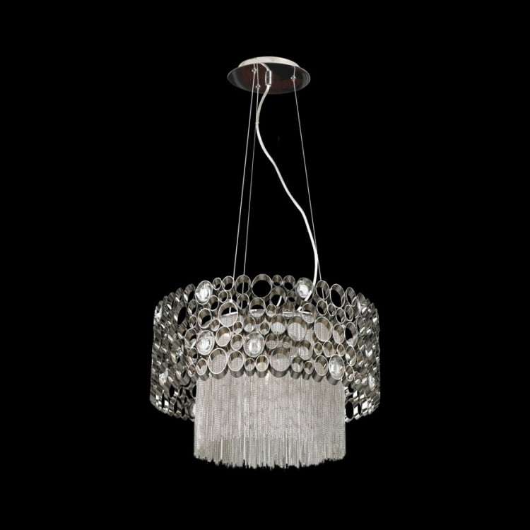 230v 3W G9 LED Jewelled Round Pendant