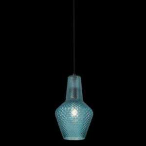 MILANO PENDANT LARGE BLUE GLASS