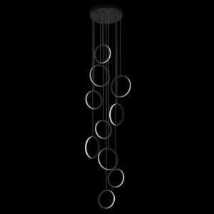 Double volume Round Ring fall Pendant
