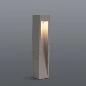 Cinder C concrete LED bollard